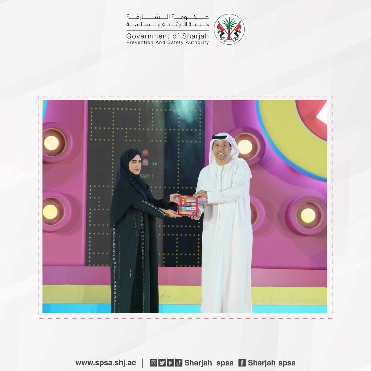 The Authority’s participation in the Sharjah Events Festival shines with its activities