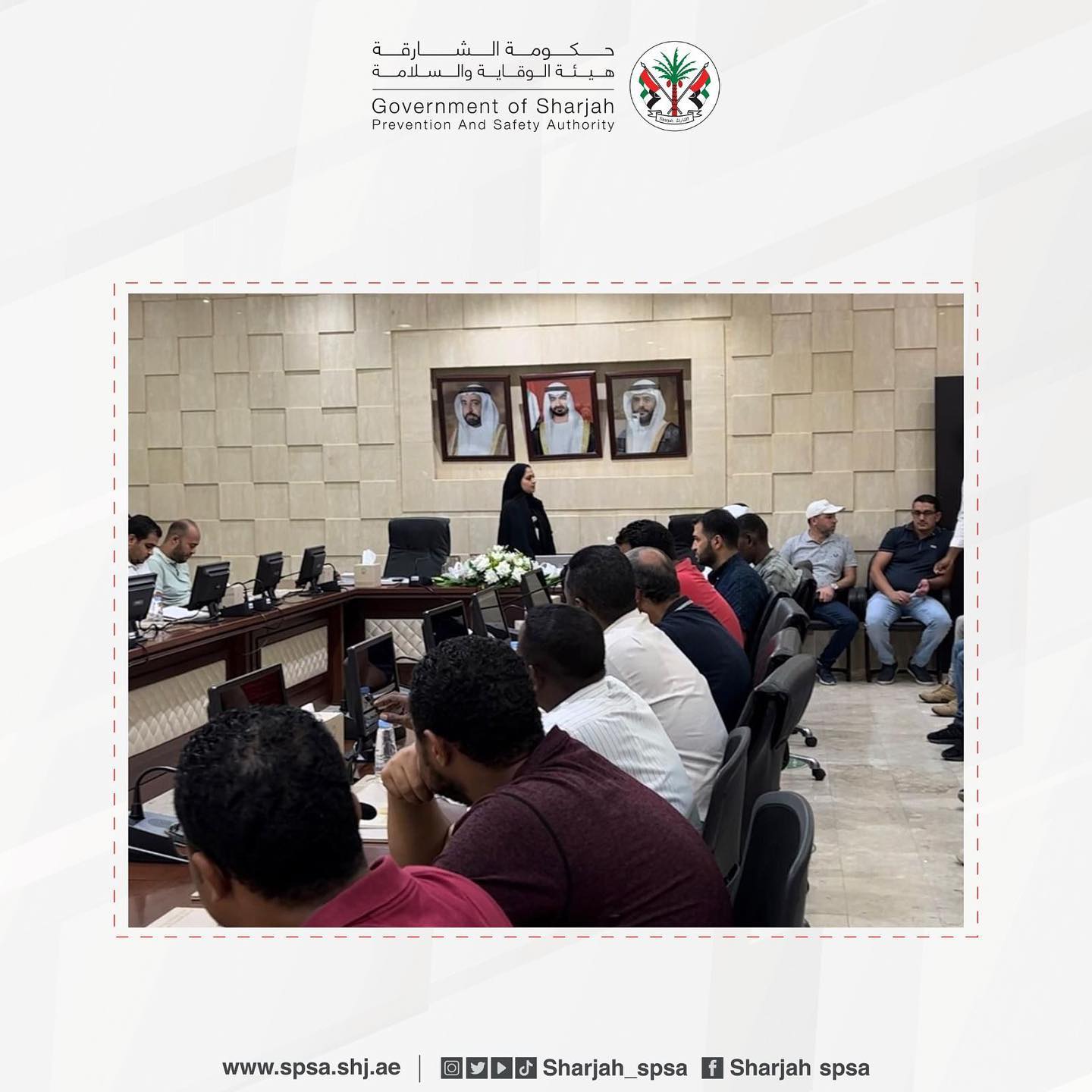 The Prevention and Safety Authority holds an introductory program on the Sharjah Occupational Safety and Health System