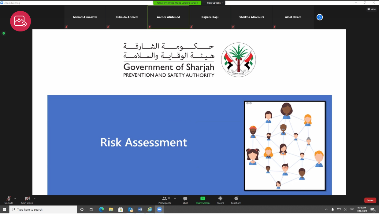 Prevention and Safety Authority Shows Safety Protocols on Instagram
