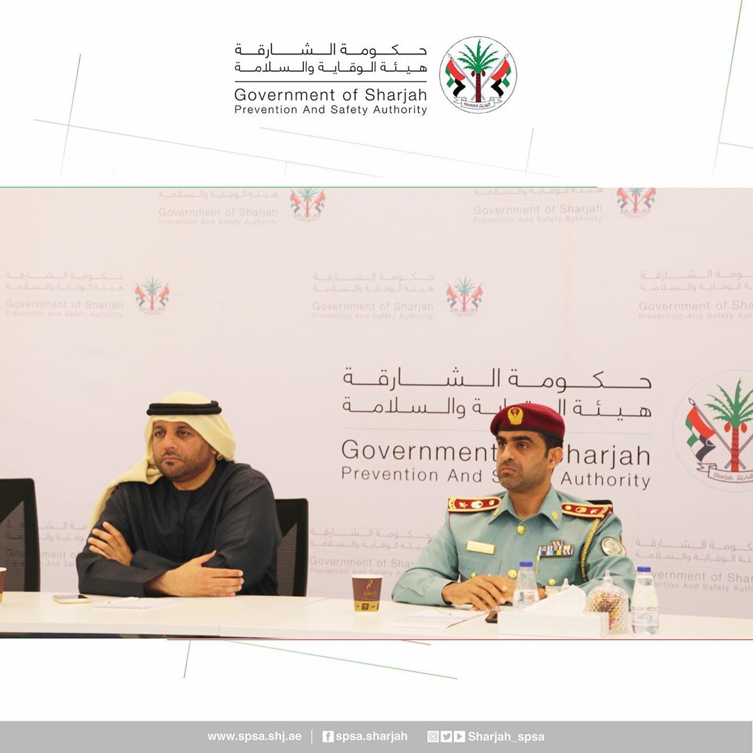 Meeting of the Business Continuity Executive Committee in the Emirate of Sharjah